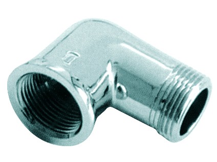 TIEMME mosazné koleno vnější/vnitřní závit 1