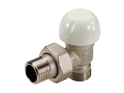 TIEMME rohové uzavíratelné šroubení s napojením na Cu, Pex a Al-Pex trubky  1/2