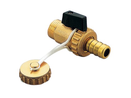 TIEMME kulový vypouštěcí kohout 1/2