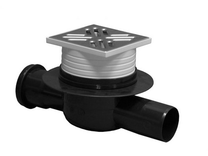 Podlahová vpusť průběžná nerez  DN 50