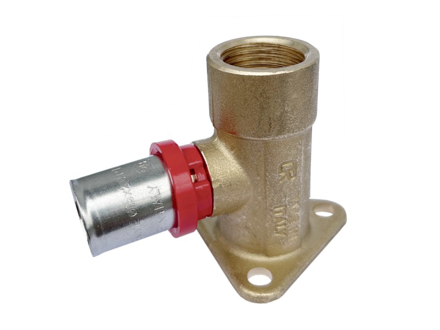 TIEMME lisovací nástěnka H = 53 mm, 16 x 1/2