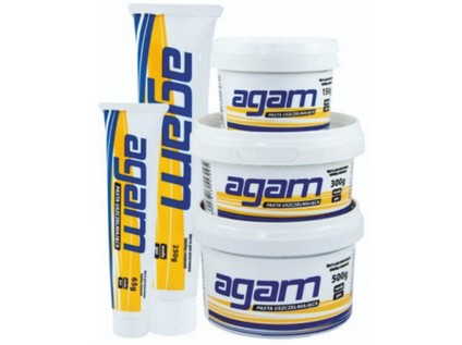 AGAM těsnící pasta na těsnění závitů společně s konopím dóza 360g