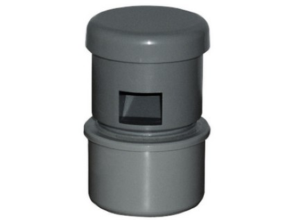 Přivětrávací hlavice lepitelné  DN 40, 27 x 77 mm