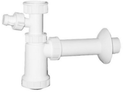 E sifon s matkou a pračkovým vývodem 1