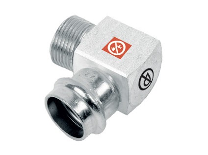 FRABOPRESS C-STEEL koleno 90° kompaktní F x Fil.M   22 x 3/4