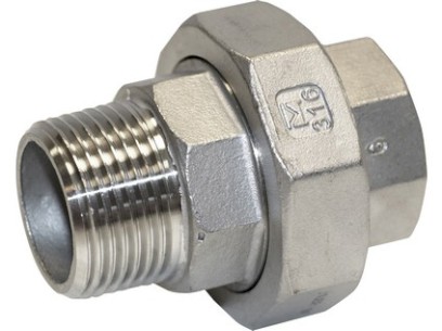 Připojovací šroubení přímé kónické NEREZ 3/8