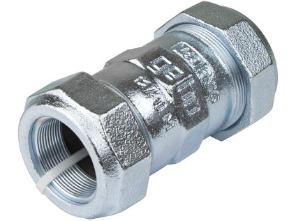 GEBO svěrná spojka oboustranná přímá O 1