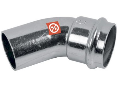 FRABOPRESS C-STEEL oblouk 45° M x F   22