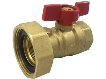 Kulový kohout s ucpávkou, s převlečnou matkou k čerpadlům 1