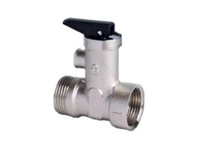 Pojistný ventil k zásobníkovým ohřívačům vody s pákou 1/2