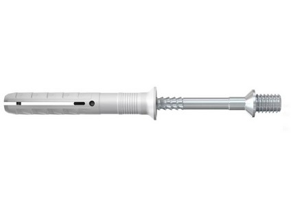Natloukací hmoždinka s vnějším závitem  M6  x 40 mm