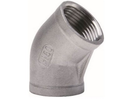 Koleno vnitřní vnější / vnější závit 45° NEREZ 3/4