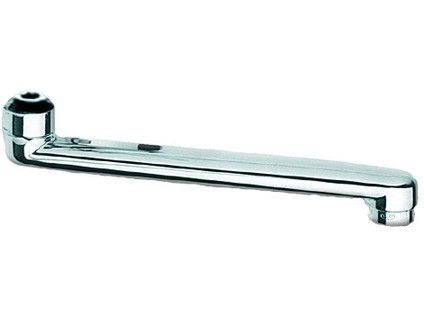 Výtokové ploché ramínko pro vodovodní baterie 3/4