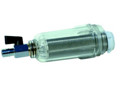 TIEMME kompletní plastová nádobka k odkalovacímu filtru vč. kartuše 1