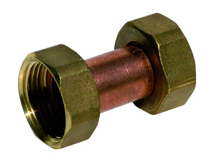 FRABO měděné hrdlo s převlečnou matkou oboustranné 1