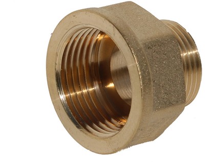 Mosazná redukce vnější závit / vnitřní závit 1/8