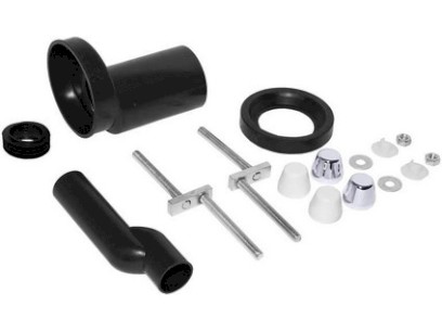 HAAS excentrická připojovací souprava pro závěsné WC  DN 110/110, 180 mm