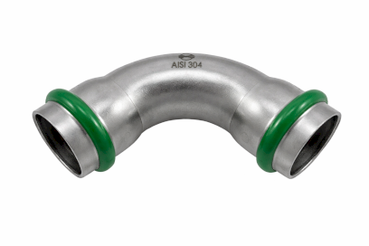 H-LINE INOXPRESS 304 - 18 oblouk 90° F x F