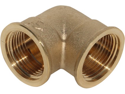 Mosazné koleno vnitřní závit / vnitřní závit  2