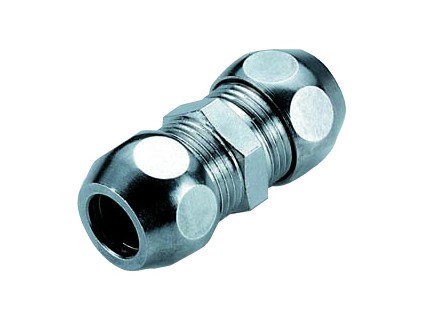 TIEMME  mosazná spojka 10 x 10 mm