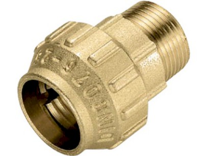 COBRARING spojka přímá s vnějším závitem 25 x 3/4