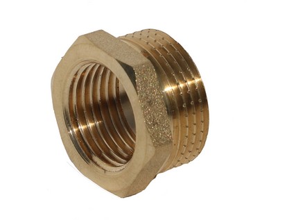 Mosazná redukce vnější závit / vnitřní závit 3/8