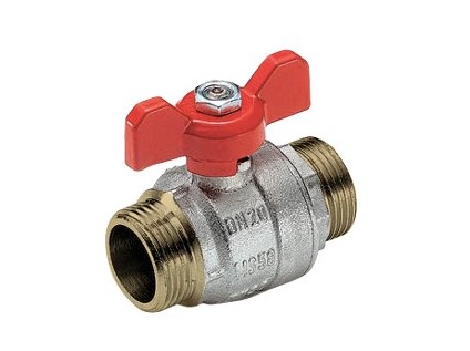 TIEMME kulový kohout MISTRAL, ŠŠ motýl