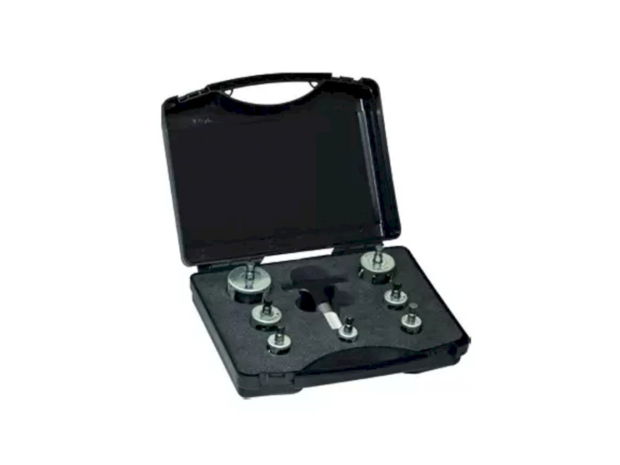 TIEMME sada nástrojů pro zkalibrování a odhrotování trubek 16 - 20 - 26