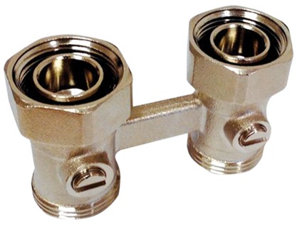 Přímé uzavíratelné šroubení dvojité pro VK FORNARA 3/4 Eroconus