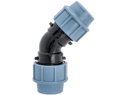 UNIDELTA  koleno 45°  63