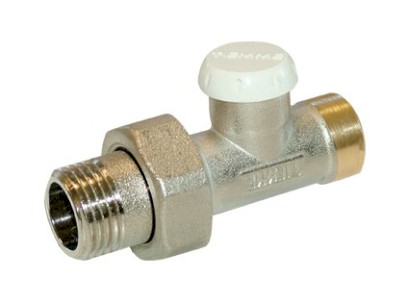 TIEMME přímé uzavíratelné šroubení letovací EXCEL  1/2