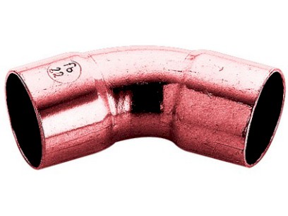 FRABO měděné koleno 45° A x A   42