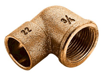 FRABO bronzové koleno s vnitřním závitem A x IG   18 x 3/4