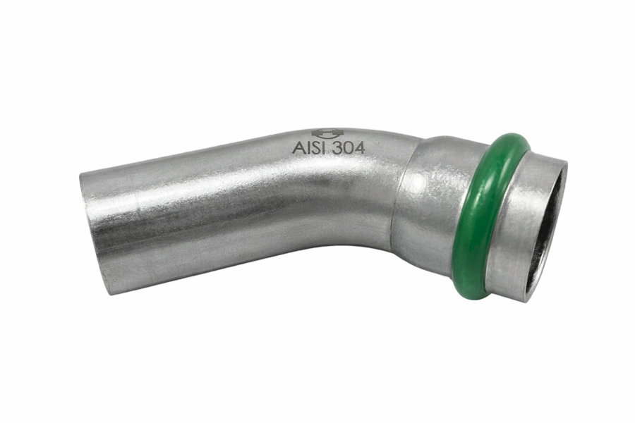 H-LINE INOXPRESS 304 oblouk 45° M x F