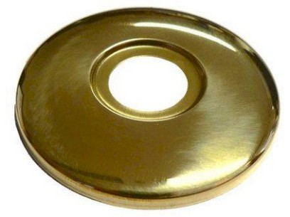 IDRAL krycí růžice pro zahradní ventily, leštěná mosaz.