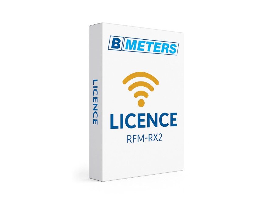 B-METERS licence pro 1 ks M-BUS přijímače RFM-RX2, aktivace on-line