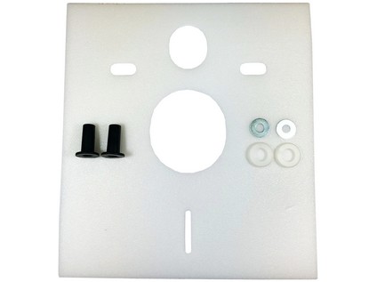 HAAS izolační zvuková fólie pod závěsné WC a bidet, upravitelná  426 x 390 mm, 6 mm