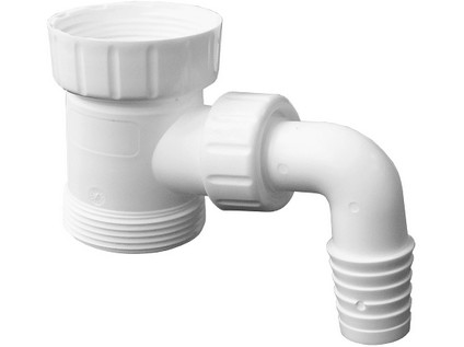 Mezikus s odbočkou pro odpad pračky nebo myčky 1