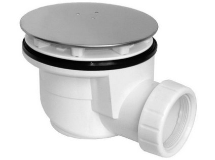 Sifon vaničkový 90 nerezový  DN 40