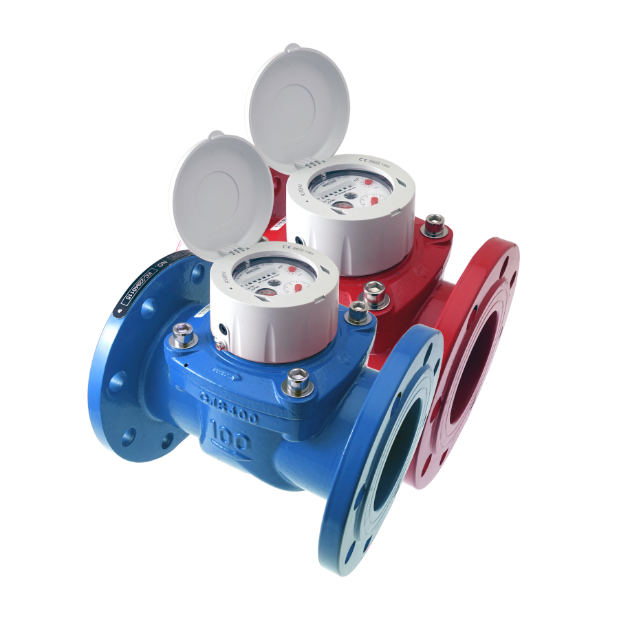 B-METERS přírubový průmyslový suchoběžný vodoměr 2