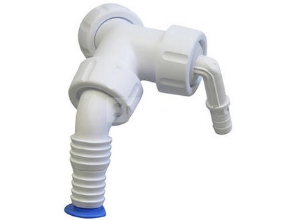 HAAS dvojité dopojení k podomítkovému sifonu 1