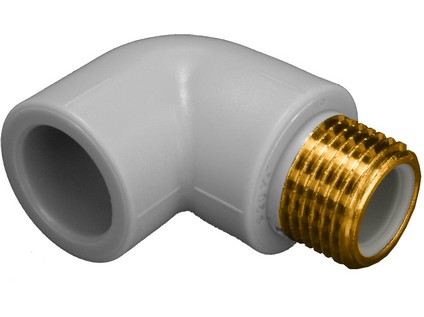 PPR koleno se závitem MZV 25 x 3/4