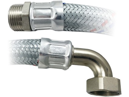 Antivibrační hadice s kolenem na studenou vodu 1