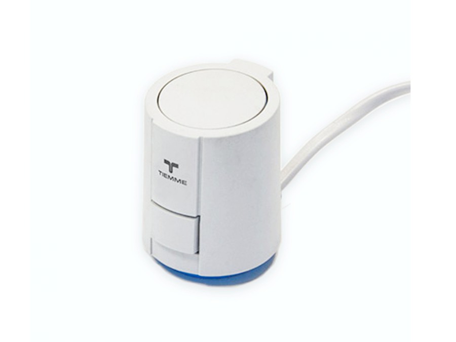 TIEMME elektrotermický aktuátor  220 V. Bez napětí ZAVŘENO