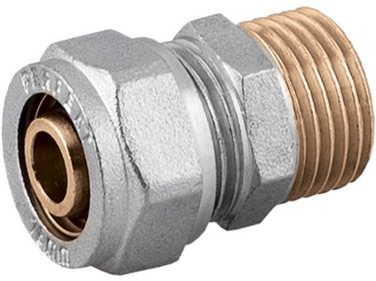 H-LINE přímý svěrný přechod vnější závit 16 x 1/2