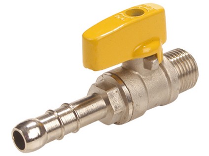 Vzorkovací kulový kohout pro plyn  1/2