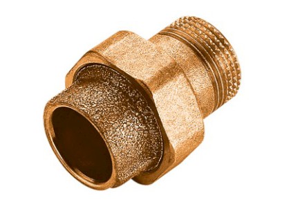 FRABO bronzová spojka těsnící kónicky A x AG  18 x 3/4