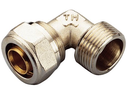 TIEMME koleno vnější závit  20 x 3/4