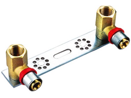 TIEMME konzole s lisovacími tvarovkami  16 x 1/2