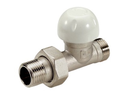 TIEMME přímé uzavíratelné šroubení s napojením na Cu, Pex a Al-Pex trubky  1/2